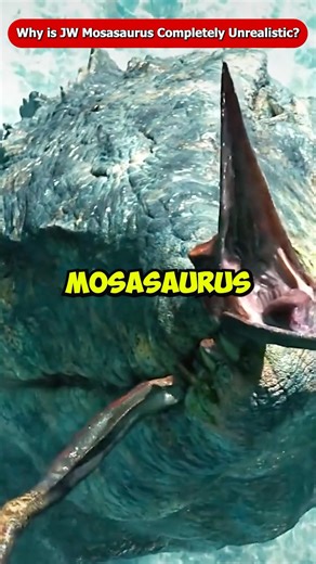 Why is the Jurassic World Mosasaurus Completely Unrealistic? The Dinosaurs Netflix Rebirth