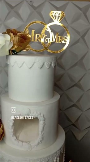 #goviral #cake #weddingcake #creativity