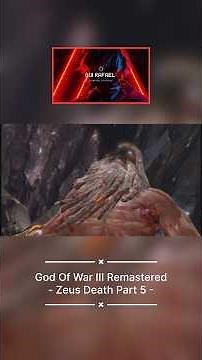God Of War III Remastered - Zeus Death Part 5 #godofwar #godofwar3 #zeus #godofwarps5 #ps5