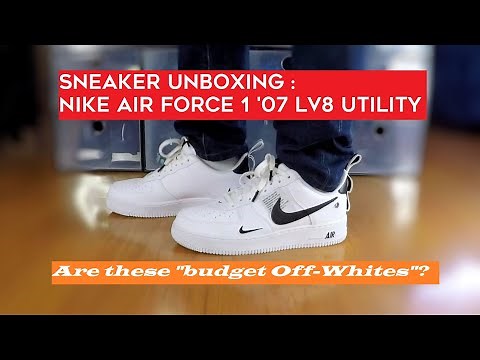 Nike Air Force 1 '07 LV8 Utility - Sneaker Review