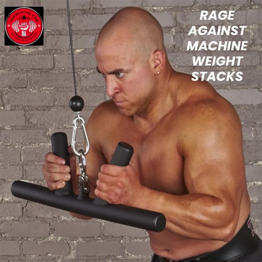 Straight Bar Cable Pushdown and more HOG LEGS 'Boar Tusk'. Experience the power of a HOG LEGS 'Boar Tusk' Cable Machine Bar. With an industry leading 'LIVE ACTION' Swivel & Spinning Center. That unleashes muscles to produce Maximum Force on Straight Bar Cable Pushdown. Train Biceps, Forearms, and Triceps with more Weight. By way of a FAT Grip that urges the body to Lift Big Order here: https://lpgmuscle.com/products/hog-legs-boar-tusk-fat-grip-tricep-straight-bar-cable-pushdown | LPGmuscle.com