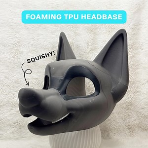 Foaming TPU Canine Fursuit Head Base (dog / Wolf) - 3D Printed, Beginner Friendly, Flexible & Durable - Etsy Canada