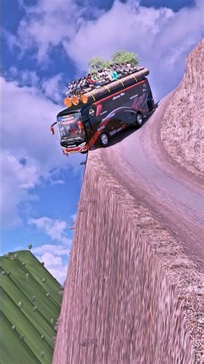 The SHOCKING Truth About Driving a Bus on Treacherous Mountain Roads in ETS2