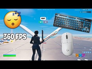 Steelseries Apex Pro TKL ASMR 😴1v1 BuildFights 🏆 Satisfying Keyboard Fortnite 360 FPS 4K