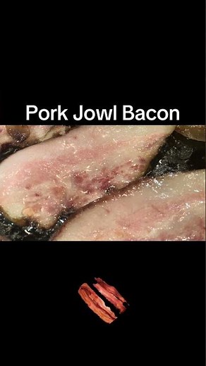 Pork Jowl Bacon in a Cast Iron Skillet — Slow Cooked, Keto & Carnivore Friendly