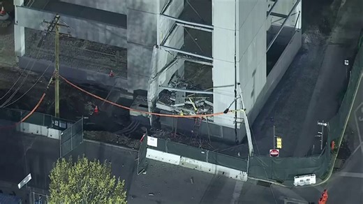 Parking garage collapse in Philadelphia leaves at least 1 dead, 2 unaccounted for