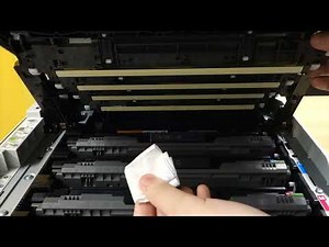 Brother DCP-L3551CDW MFC-L3750CDW MFC-L3770CDW 改善列印質素 列印模糊 清潔LED燈 Improve print quality Clean LED