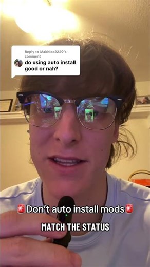 Do not auto install mods in Warframe!