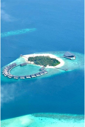 Aerial Views of the Beautiful Maldives Islands