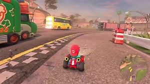 1.4M views · 7.9K reactions | 瑪莉歐賽車世界 看起來好厲害 這玩法簡直是俠盜列車手GTA上身 這個地圖也太加州風情了吧 也很像遊戲詐欺廣告的玩法 | 家家美樂地 | Facebook