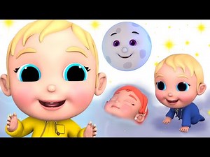 Brahms' Lullaby with the Five Little Babies | 1 Hour Loop