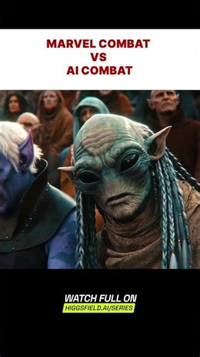 Marvel Combat vs AI Combat #arenazeroi #higgsfieldoriginalseries