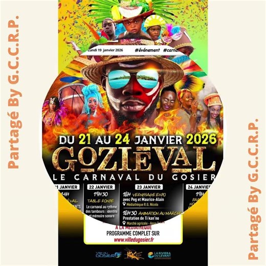 🔥🎭 GOZIÉVAL 2026 – LE CARNAVAL DU GOSIER 🎭🔥