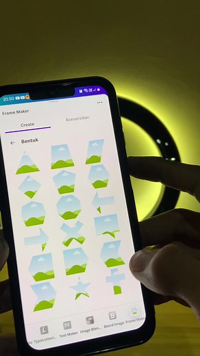 Cara Custom Bingkai di Canva untuk Desain Kreatif