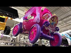 New Disney 24V Princess Carriage from Walmart