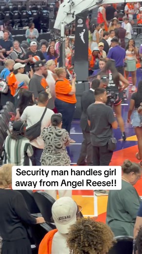 This How Security Reacts To People Approaching Angel Reese At Allstar Weekend 👀 #angelreese #wnba | Plug Nation Media LLC