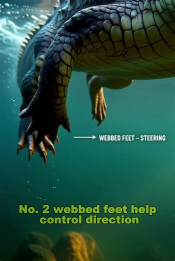 CROCODILE WATER POWER #animalfacts#crocodile#wildlife#naturefacts#apexpredator#shorts