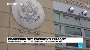 Thomas Lowe reports from Moscow on Russia expelling 60 US diplomats