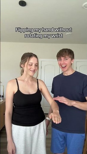 How did she flip her hands without rotating her wrist 🤯