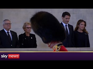 Dignitaries arrive in UK ahead of Queen's funeral