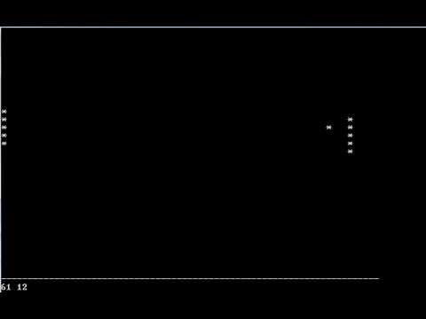 Pong in C - Command line Windows + Source Code