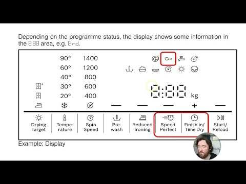Bosch Washer Dryer Symbols: ALL Explained!