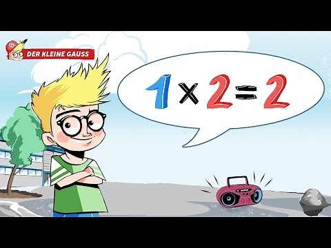 Das kleine Ein-mal-Eins zum Mitsingen und Lernen // Das 1x2 Lied - Der kleine Gauss 1x1