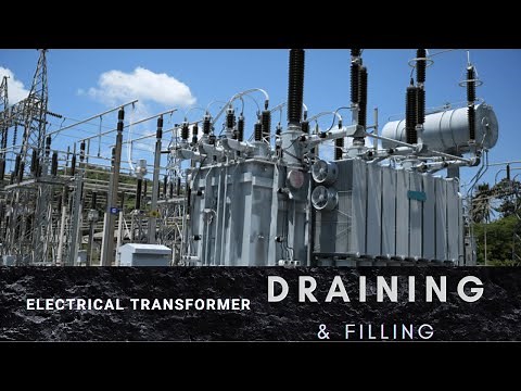 Correctly draining and filling a transformer