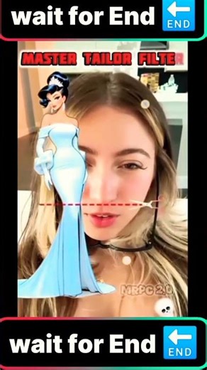 Perfect Dress Cutting Filter vs Last One 😱 #cyborg