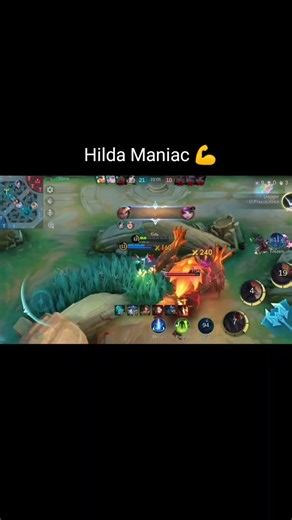 Maniac For Hilda 🔥 #MLBBCreator #MLBBALLSTAR #shorts #mlbb