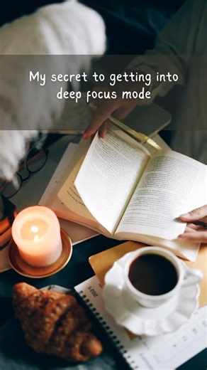 My Secret to Getting Into Deep Focus Mode 🔥 | Study & Productivity Mindset