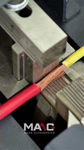 The MAAG ultrasonic harness welding machine