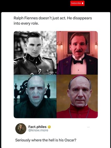 Ralph Fiennes From 'Schindler’s List' to Lord Voldemort, a Career of Unmatched Versatility