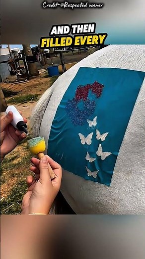 The Most Unique Horse in the Race ⭐ #shorts