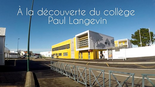 A la découverte du collège Paul Langevin...