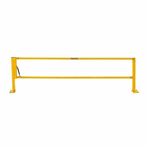 10 ft. Extra Large Guardian Dock Door Safety Gate | High-Vis Yellow