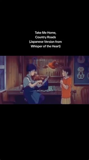 Take Me Home,Country Roads (Scene From Whisper of the Heart) #ghibli #ghiblistudios #ghiblimovie #ghibliedit #whisperoftheheart #anime #animeedit #animetiktok