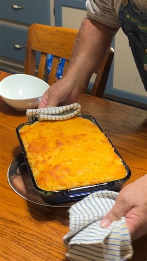 Baked mac and cheese! My daughter Lorraine's recipe! It's easy and super good! | Bruce Mitchell