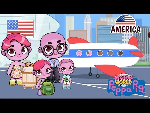 PEPPA PIG IN AVATAR WORLD 🇺🇸 AMERICA