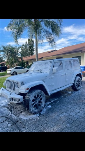 Jeep detail 🧼 🫧 #car #jeep #mobiledetailing