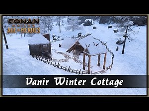 HOW TO BUILD A VANIR WINTER COTTAGE [SPEED BUILD] - CONAN EXILES