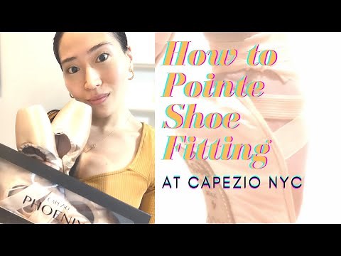 How to Pointe Shoe Fitting at Capezio NYC Store