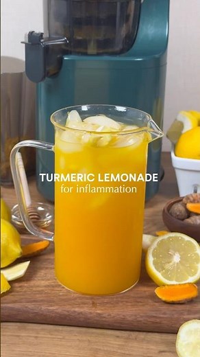 Fight Inflammation Naturally with This Easy Turmeric Lemonade Recipe
