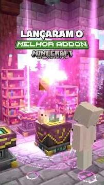 ADVENTURECRAFT O MELHOR ADDON DO MINECRAFT BEDROCK #minecraft #foryou #minecraftpe