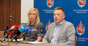 Spaudos konferencija dėl tyrimo apie stambią grynųjų pinigų kontrabandą | Video