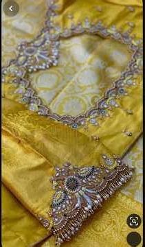 Latest simple maggam work blouse designs #2025