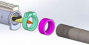 New Bolt Action Rifle Thread Locking System by American Rifle Company