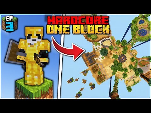 Building 3 EASY AUTOMATIC FARMS on One Block Minecraft [#3]