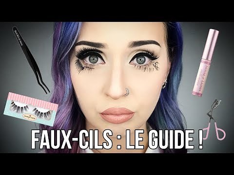 Comment mettre des FAUX-CILS | 7 MÉTHODES