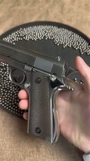 The Colt 1911 is the number one pistol in my book. No arguments.